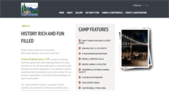 Desktop Screenshot of campsylvester.org